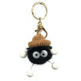 Mink Fur Coal Golf Cart Keychain Female