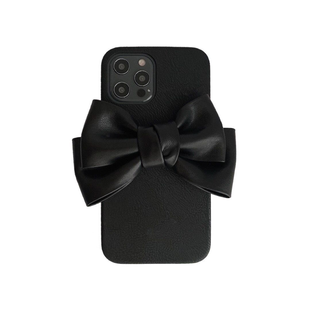 Big Bow Leather Mobile Phone Case