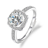 Female Ring Imitation Moissan Diamond Ring Female