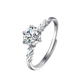 Female Ring Imitation Moissan Diamond Ring Female