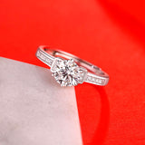 Female Ring Imitation Moissan Diamond Ring Female