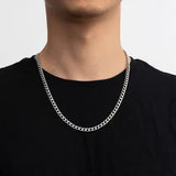 Personalized Trendy Men's Cuban Link Chain Chain Necklace With Card Box Men