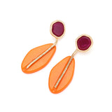 Fashion Simple Geometric Resin Earrings