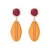 Fashion Simple Geometric Resin Earrings