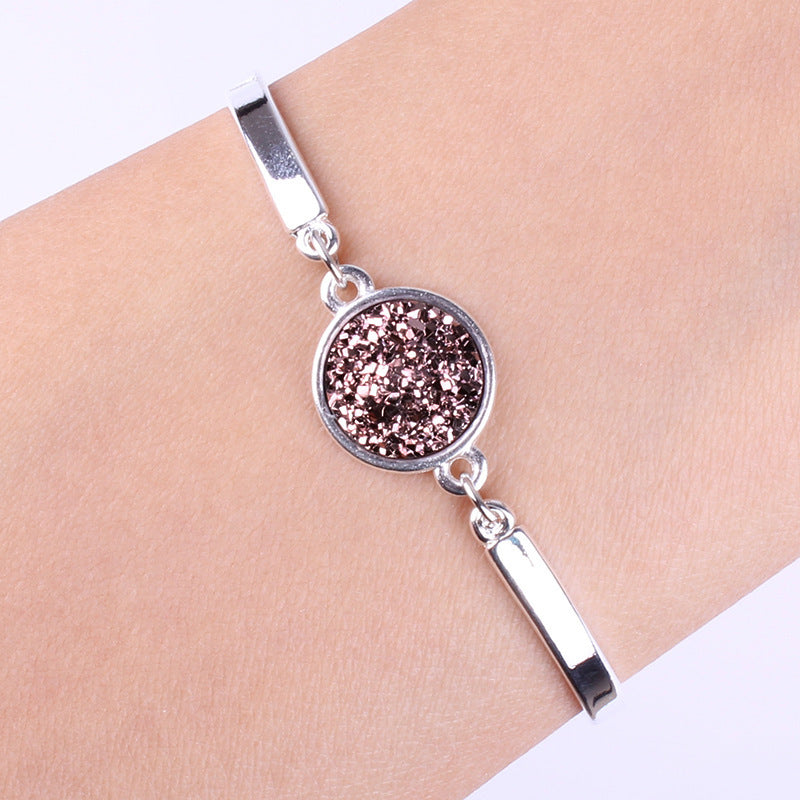 Silver heart bracelet