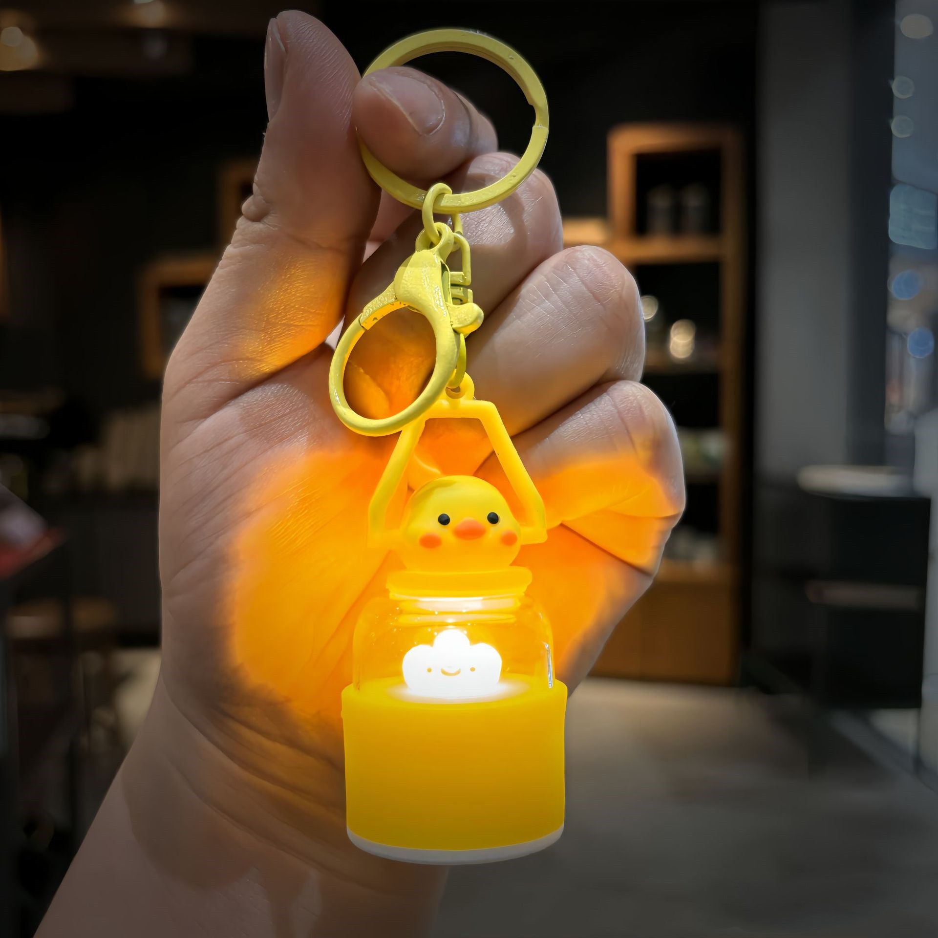 Capabala Creative Small Night Lamp Keychain