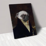 Personalized Pet Canvas Portrait Image