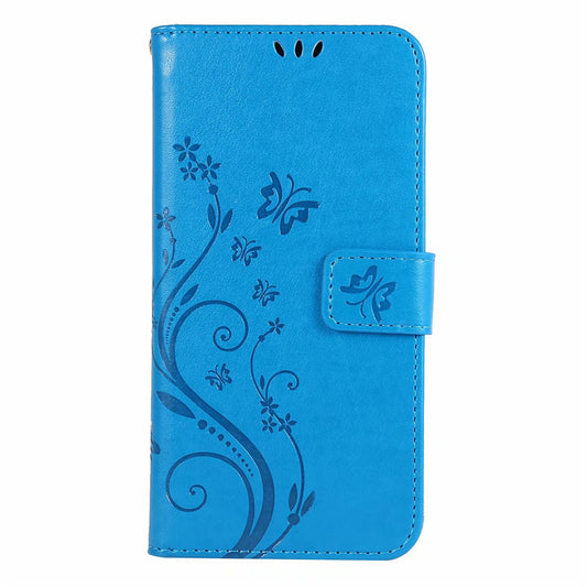 Butterfly Embossed Protective Leather Case Flip Cover Phone Case